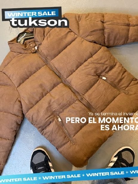 Campaña Winter Sale de Tukson